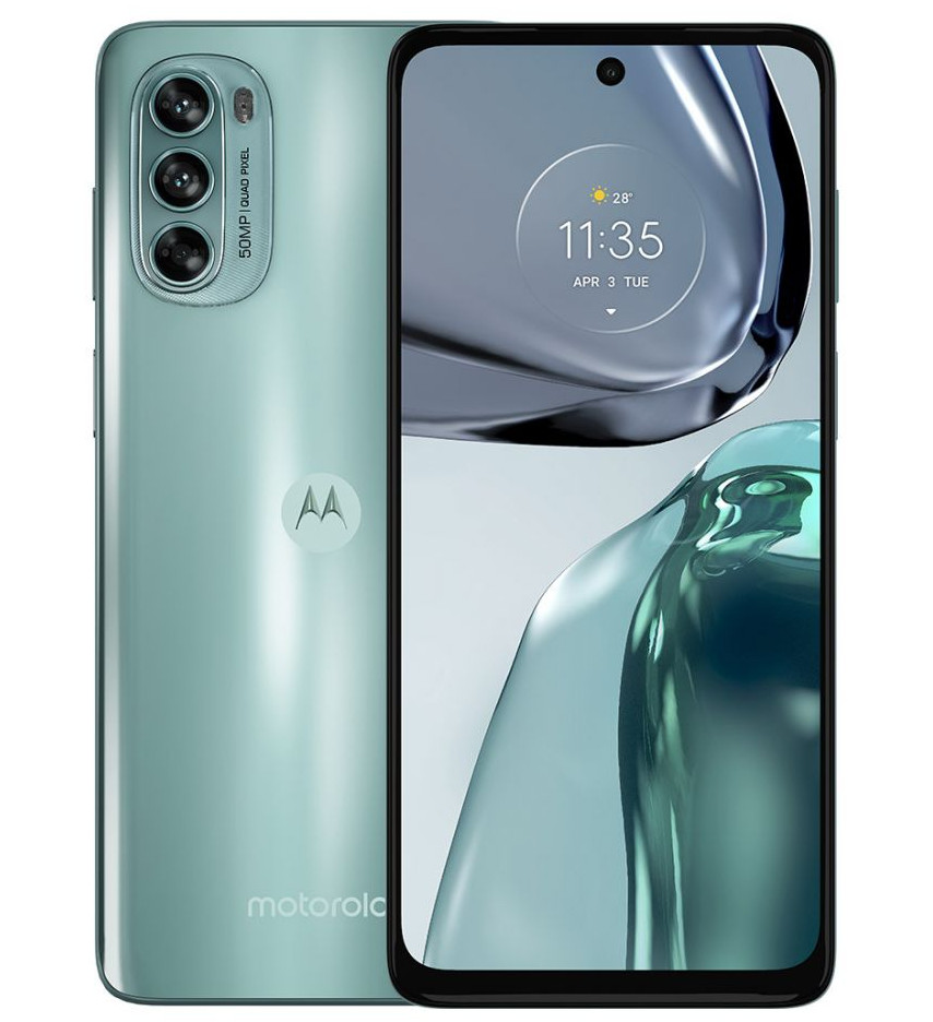 moto g62 with 6.5″ FHD+ 120Hz OLED display, 50MP triple rear cameras, 5000mAh battery surfaces