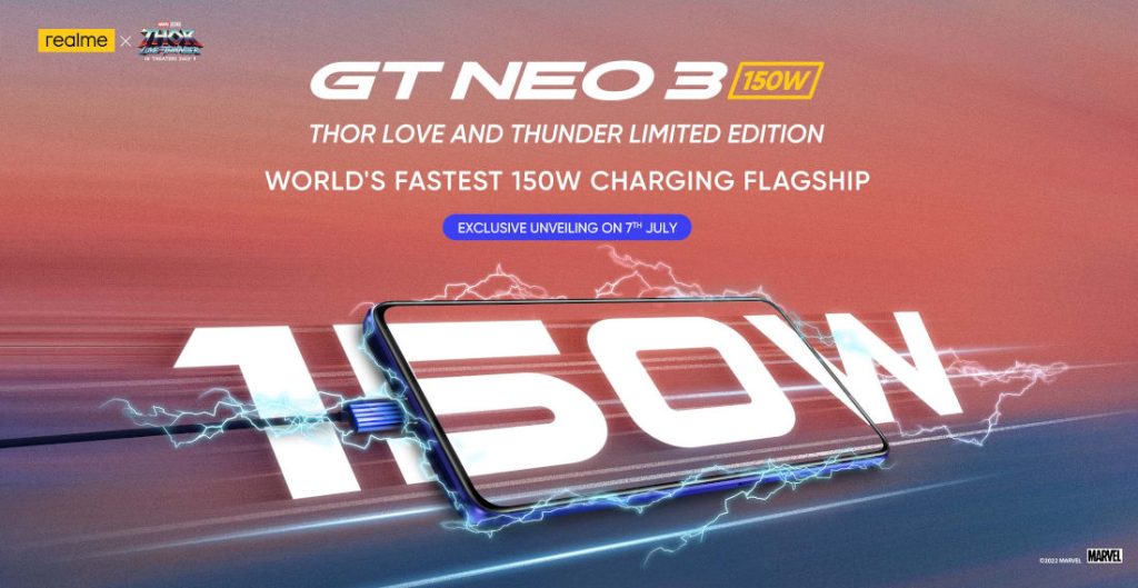 Realme GT Neo 3 with 150W charger unveiled. Price, features and first sale