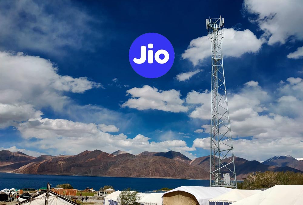 Reliance Jio launches 4G mobile services near Pangong Lake in Ladakh