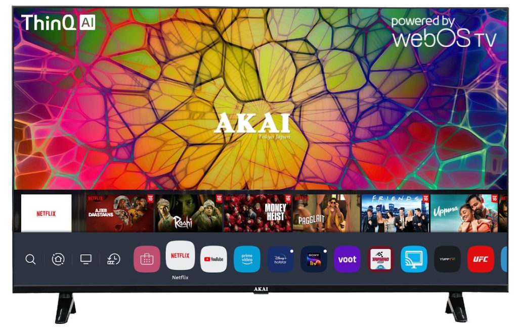 AKAI 32″, 43″, 50″ and 55″ WebOS Smart TVs launched in India