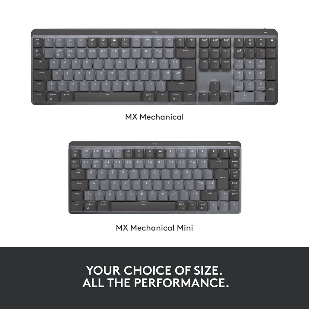 Logitech MX Mechanical Wireless Keyboard & MX Master 3S Mouse