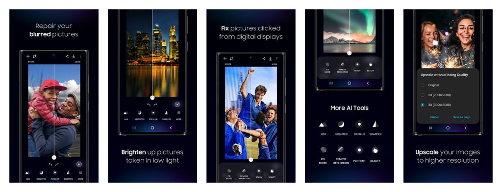 Celkon Video Porn - Samsung introduces Galaxy Enhance-X AI Photo editor app