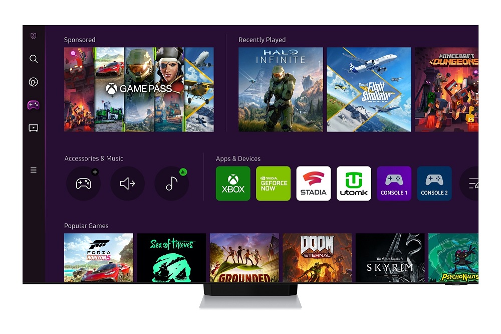 Samsung Gaming Hub including Xbox app now available on 2022 Smart TVs and monitor series
