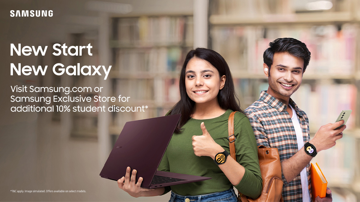 Samsung Student Advantage Program: Up to 10% off on Galaxy devices, monitors