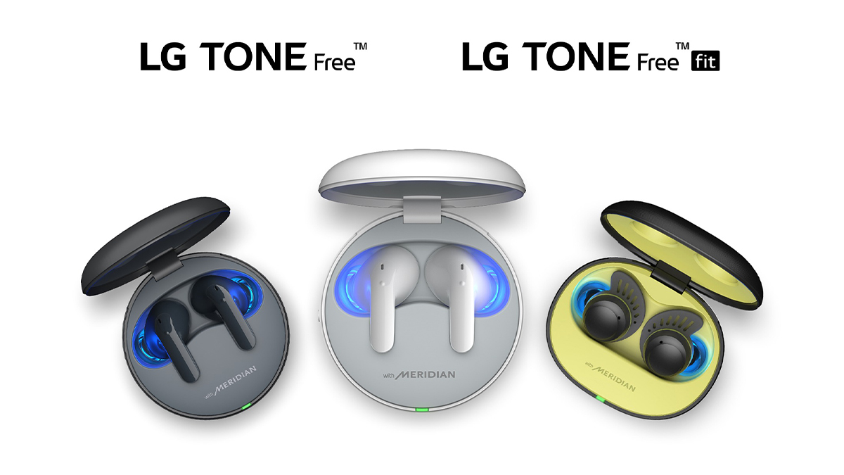 LG Tone Free T90 and T60, Free Fit TF7 and TF8 with ANC announced