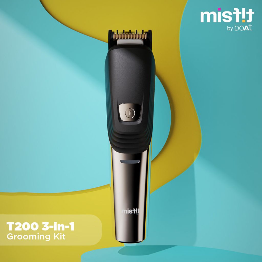 MISFIT by boAt T200 3-in-1 Grooming Kit launched at an introductory price of Rs. 999