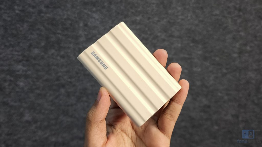 Samsung T7 Shield Portable SSD: Samsung launches T7 Shield portable SSD in  India, features rugged design and faster performance - Times of India