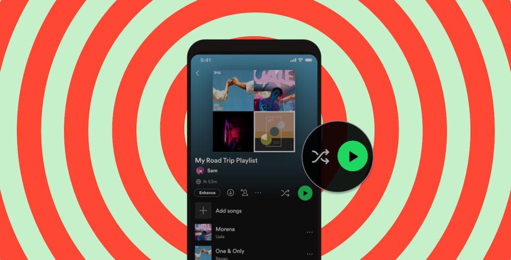 Spotify launches individual buttons for premium subscribers