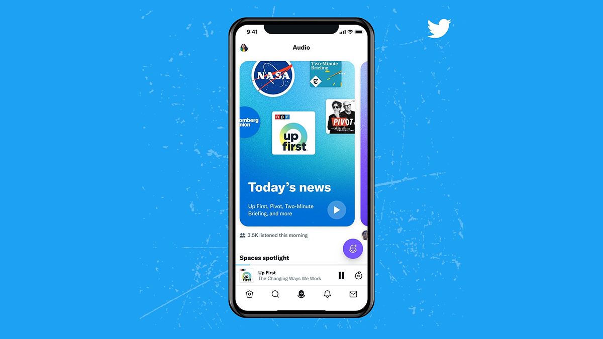 Twitter integrates Podcasts into Spaces tab