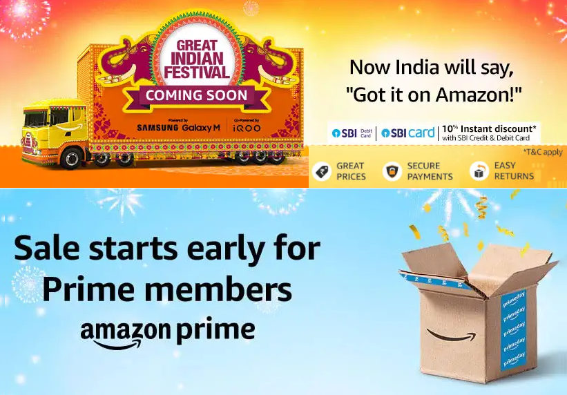 Amazon Great Indian Festival 2022 deals, offers teased