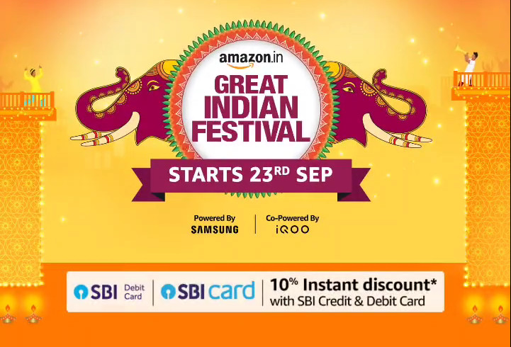 Amazon Great Indian Festival Sale — Top Deals on Smartphones, Wearables and more