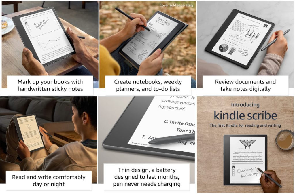Kindle Scribe (64 GB) the First Kindle and Digital Notebook, All in One,  with a