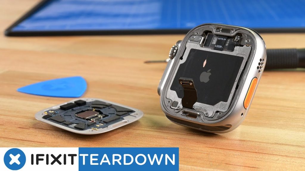 Apple Watch Ultra iFixit teardown reveals the rugged watch is difficult to repair