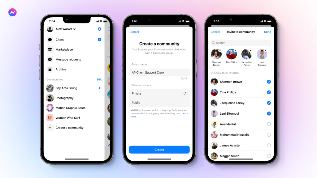 Meta Introduces Community Chats On Facebook Messenger 