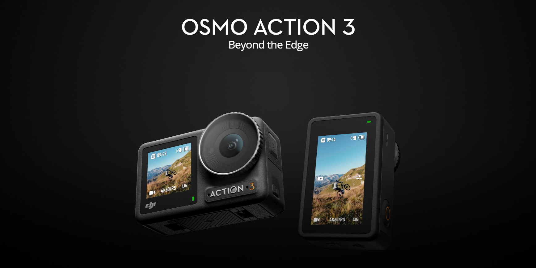 DJI announces dual-screen, vertical-shooting Osmo Action 3 video