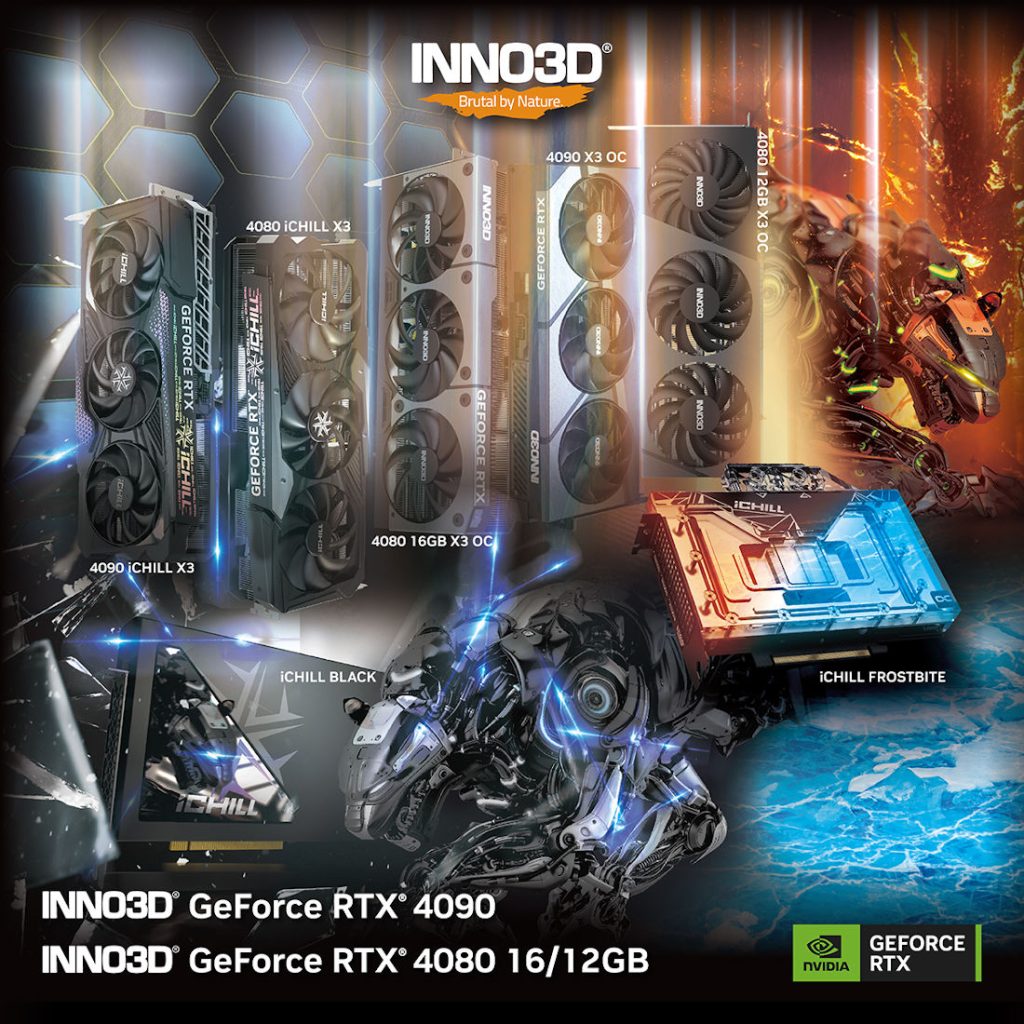 INNO3D RTX 4090 And RTX 4080 | Fone Arena