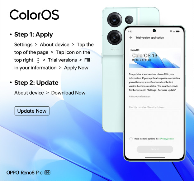 oppo reno 6 pro coloros 13