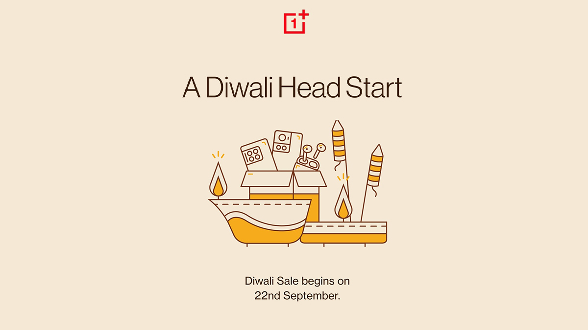 OnePlus Diwali Head Start sale from Sept 22: Discounts on phones, TVs and more
