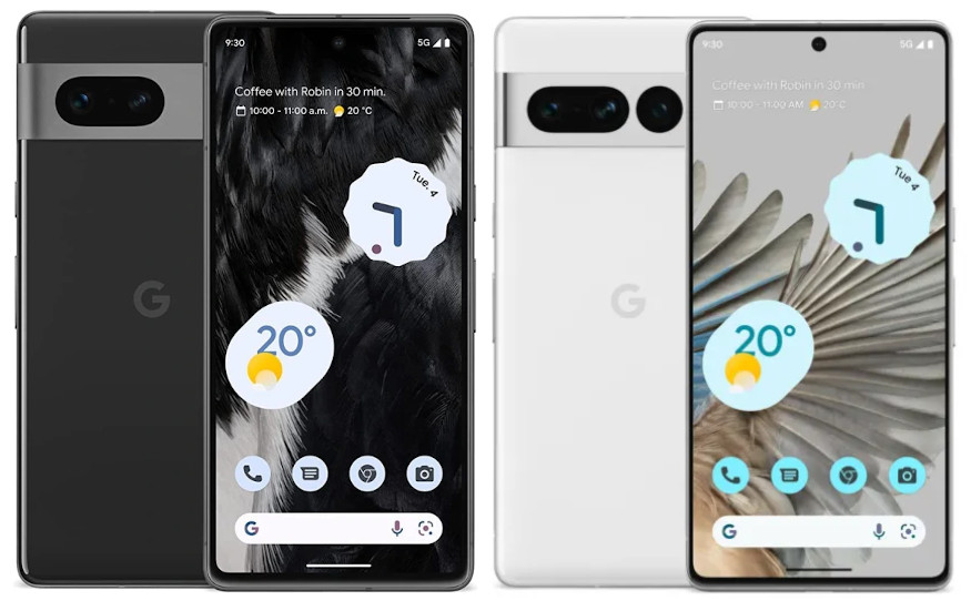 Exclusive] Google Pixel 7, Pixel 7 Pro renders reveal complete