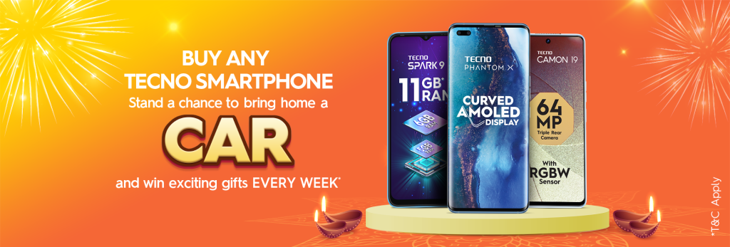 TECNO Mobile Festive CARnival: Discounts, lucky draw and more