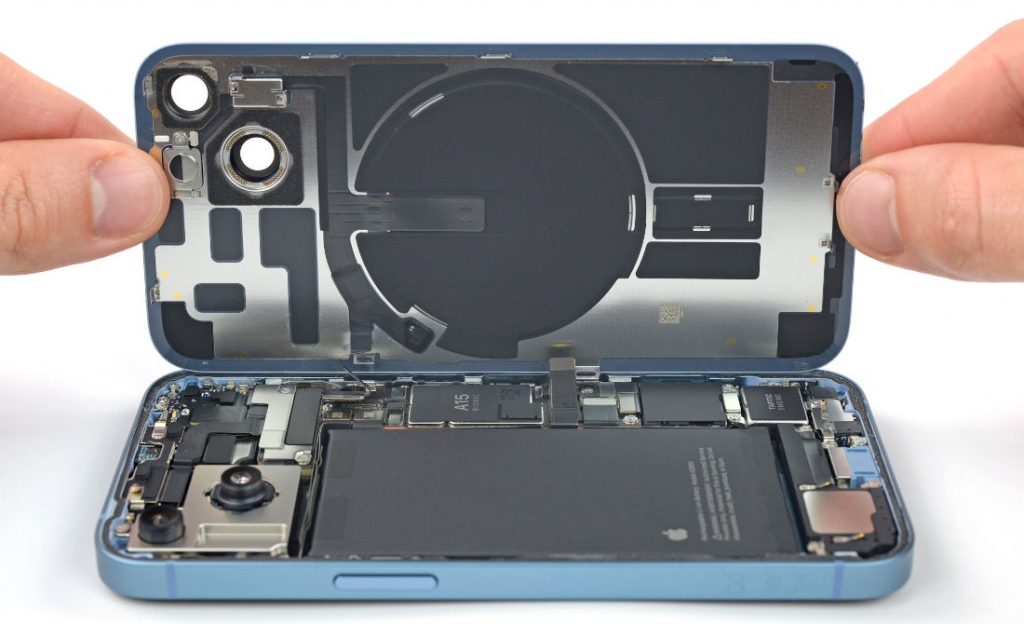 iPhone 14 teardown reveals redesigned internals, removable rear glass