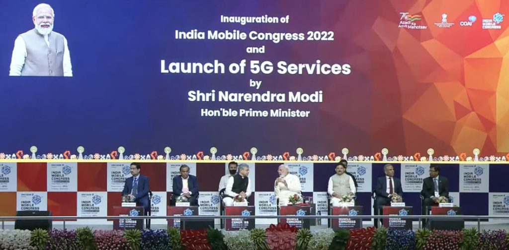Prime Minister Modi launches 5G services in India