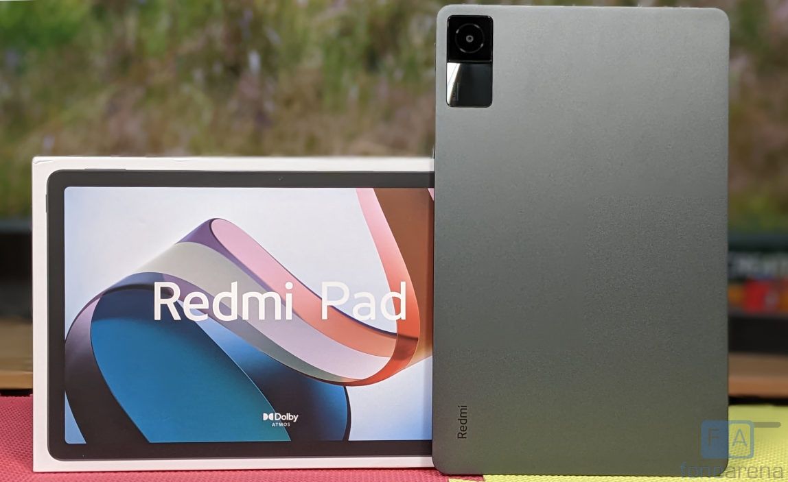 Tablet  Xiaomi Redmi Pad, 128GB, Mint Green, WiFi, 10.61 Full-HD+, 4GB,  MediaTek Helio G99, Android