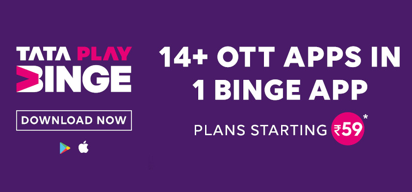 Tata Play Binge OTT aggregator app becomes standalone