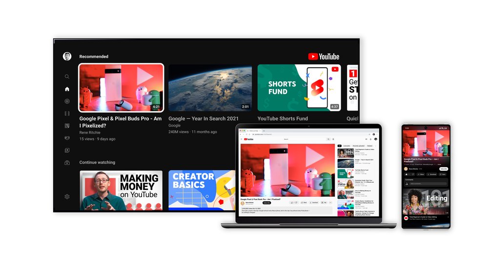 YouTube gets an updated look, pinch to zoom and more
