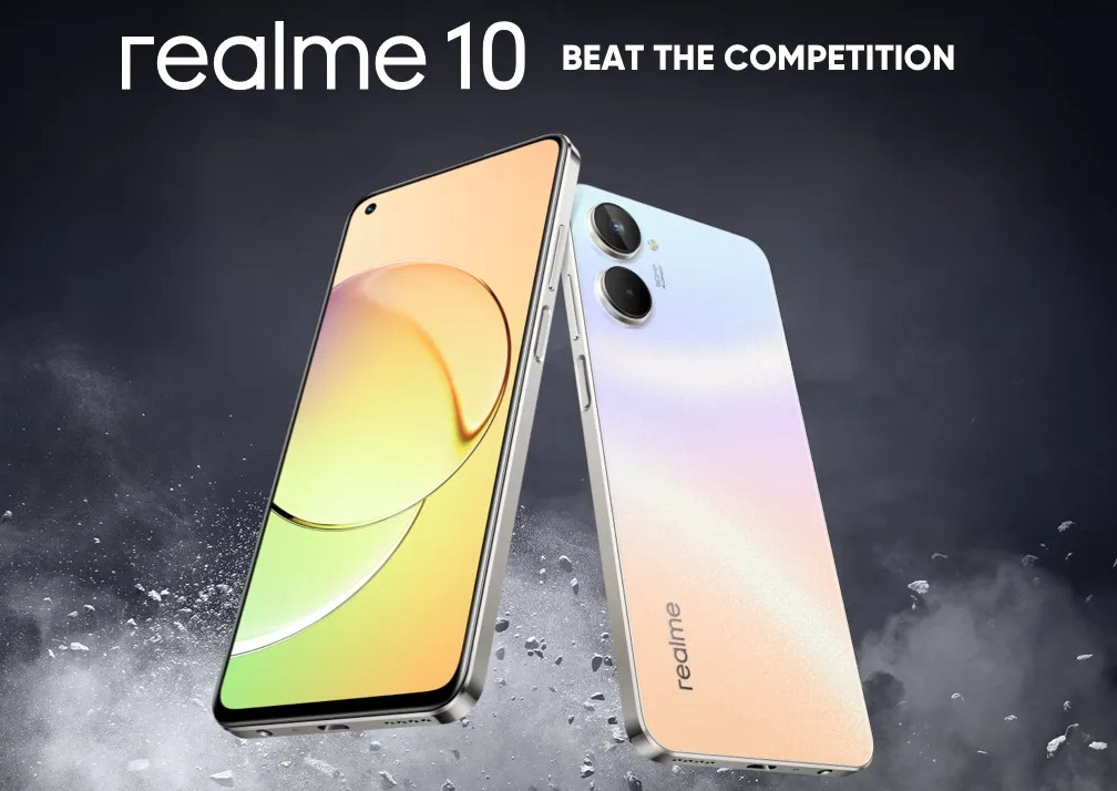 realme 10 with 6.4″ FHD+ 90Hz AMOLED display, Helio G99, up to 8GB RAM,  5000mAh battery announced