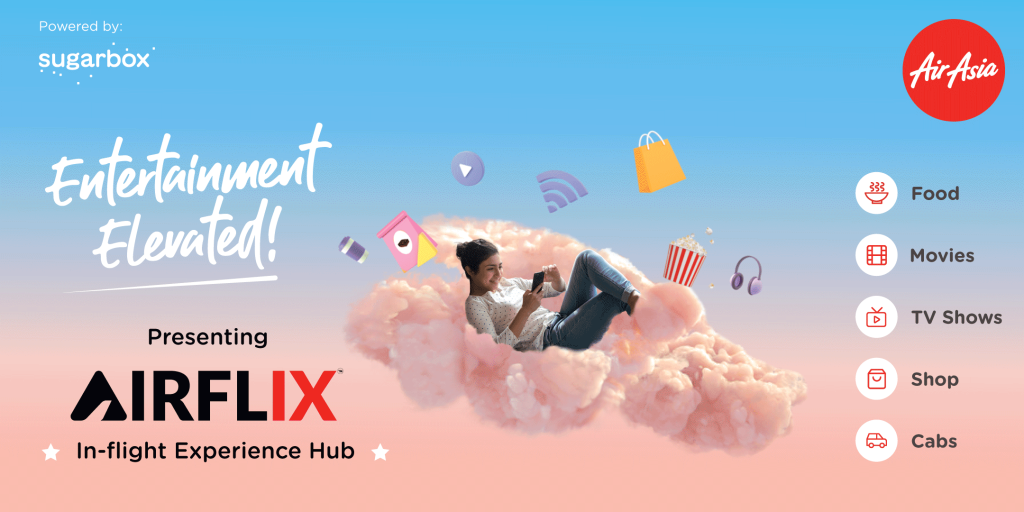 AirAsia partners with Sugarbox to launch AirFlix