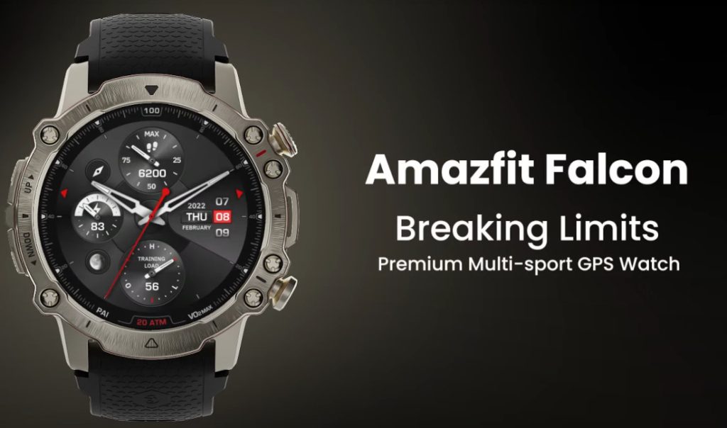 Amazfit Falcon with titanium body, 150+ sports modes launched in India