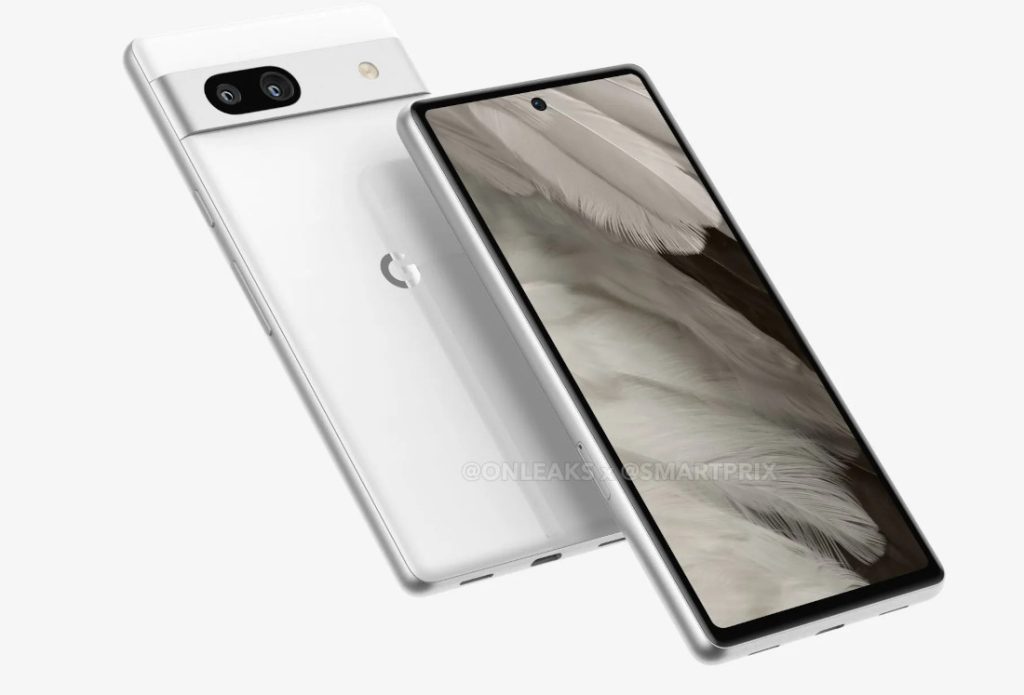 Google Pixel 7a surfaces is first set of renders