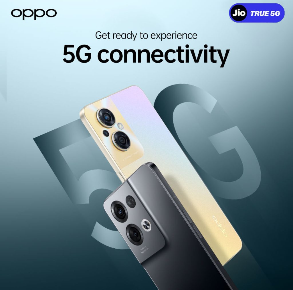 These OPPO 5G devices support Jio 5G connectivity