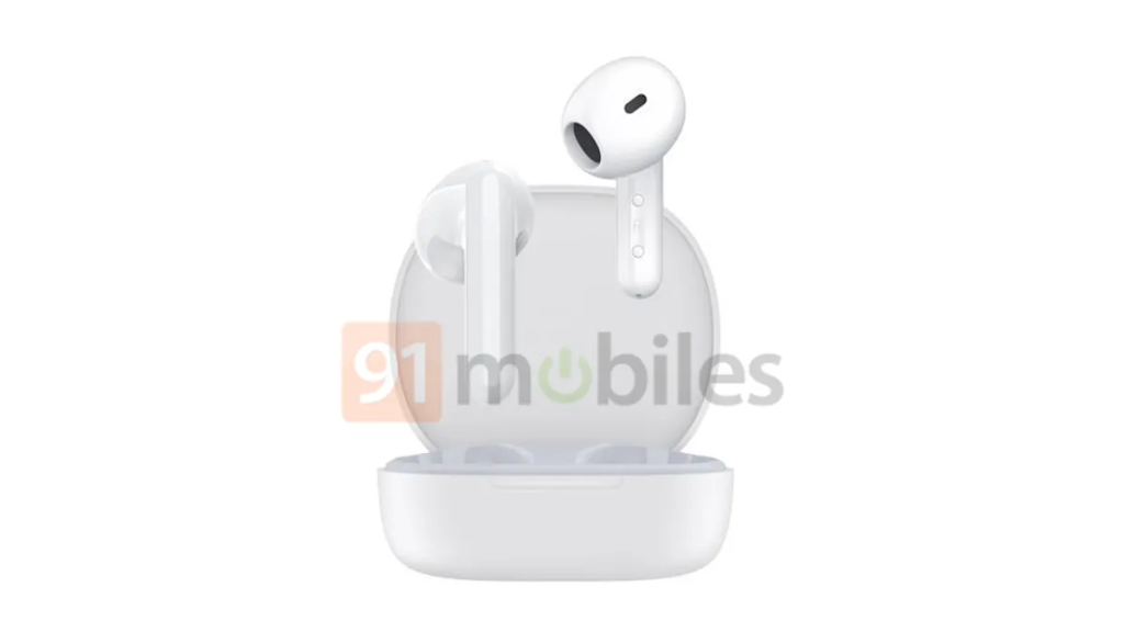 Redmi Buds 4 Lite with half in-ear design surfaces