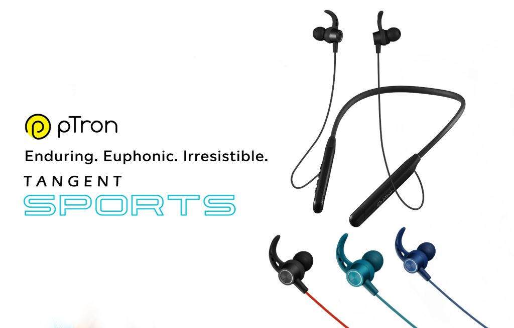 pTron Tangent Sports with 10mm drivers, 60h playback launched at an introductory price of Rs. 599