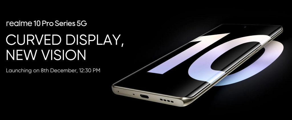 realme 10 Pro series launching in India on December 8