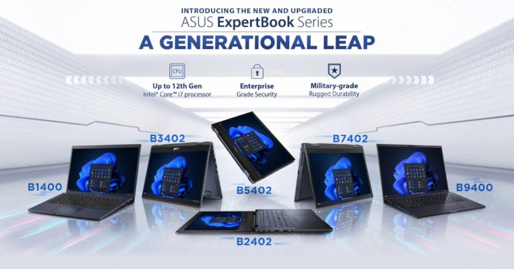 ASUS launches 6 new ExpertBook series laptops in India