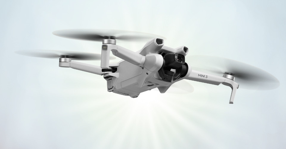 DJI Mini 3 with compact, ultra-lightweight body, 4K HDR video announced