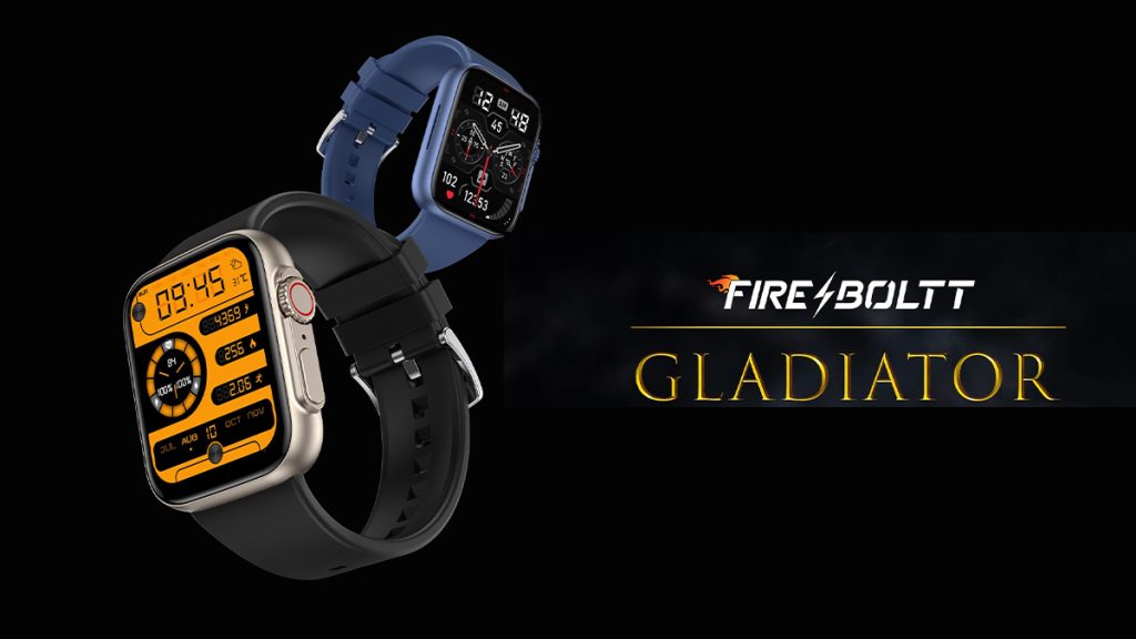 Fire-Boltt Gladiator with 1.96″ display, Bluetooth calling launched at an introductory price of Rs. 2499