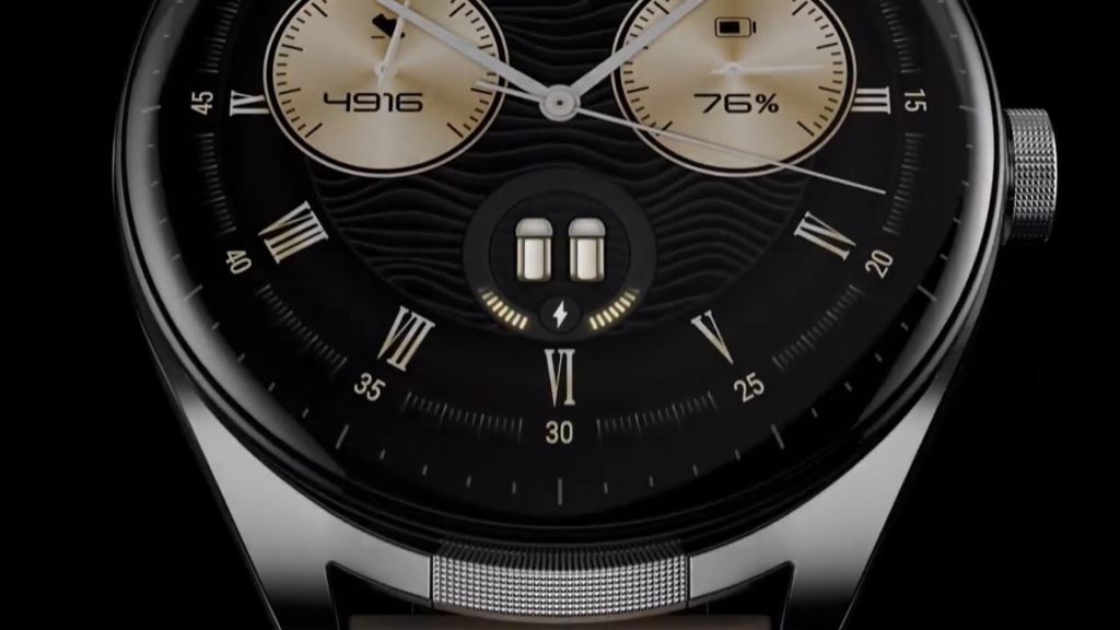 Huawei Watch Buds is a smartwatch with wireless earbuds inside
