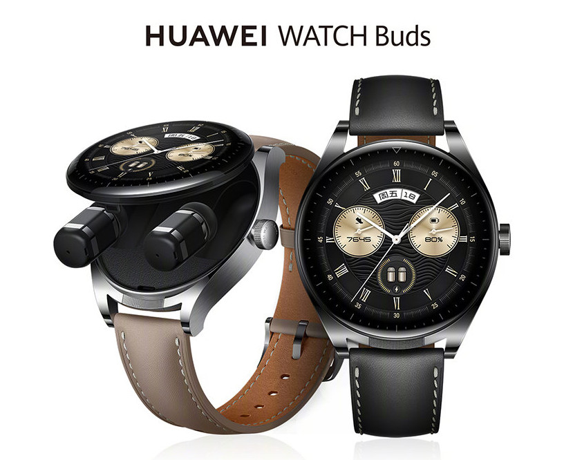 HUAWEI WATCH Buds with 1.43 AMOLED display built in wireless