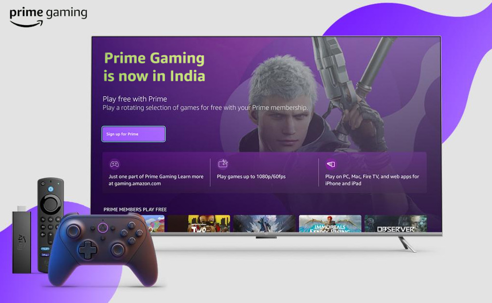 Prime Gaming service goes live in India: Check free games