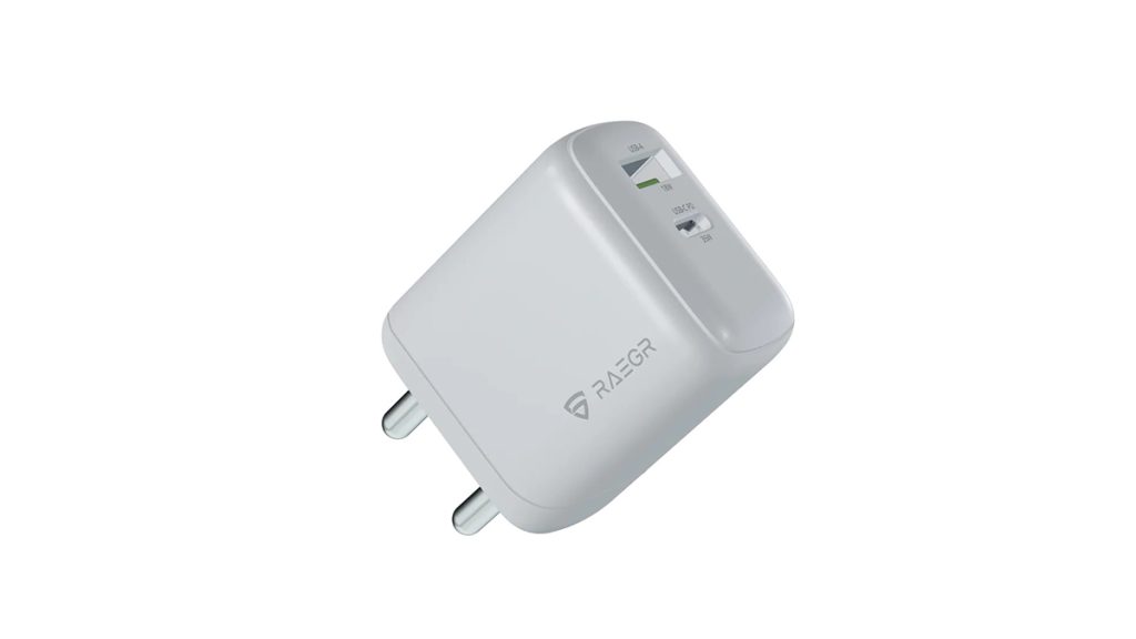 RAEGR RapidLink 600 35W PD + USB Dual GaN charger launched