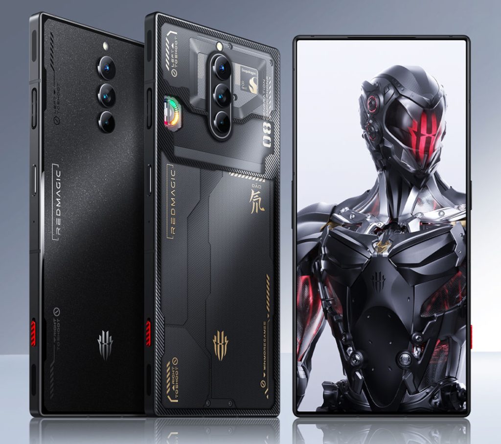 Red Magic 8 Pro and 8 Pro+ with 6.8″ FHD+ 120Hz OLED display, Snapdragon 8 Gen 2, under-display camera, up to 6000mAh battery announced
