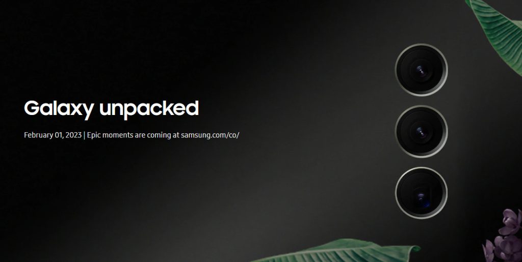Samsung Galaxy S23 Unpacked event scheduled for February 1, reveals official website