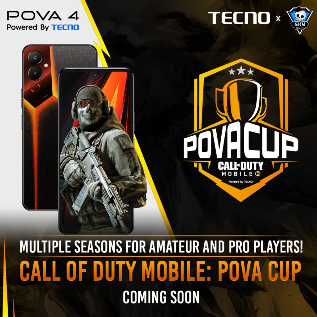 TECNO and Skyesports announces Call of Duty Mobile POVA Cup event in India