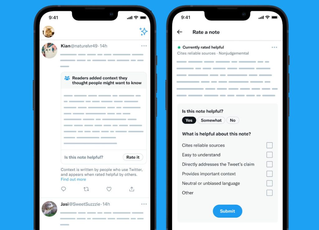 Twitter Community Notes crowdsourced tweet fact-checking rolls out globally