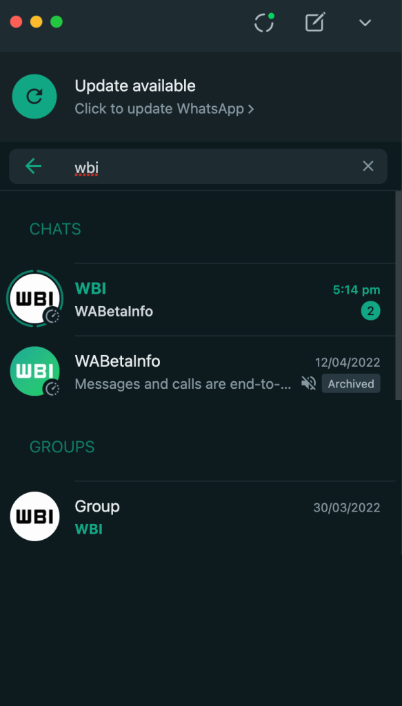 WhatsApp's new feature to show profile info in chats on Android