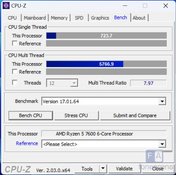 AMD Ryzen 5 7600X : déjà en benchmark sous Geekbench